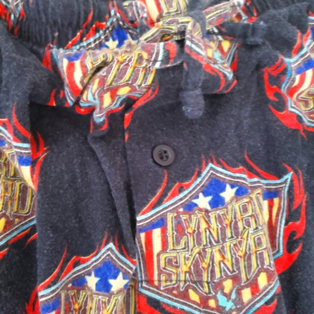 Lynyrd Skynyrd Pajama Pants Rare 2005 Size Medium 32-34